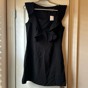 Black mini dress